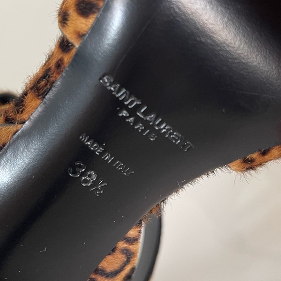 NEW IN BOX SAINT LAURENT TRIBUTE SANDALS - Picture 13 of 14